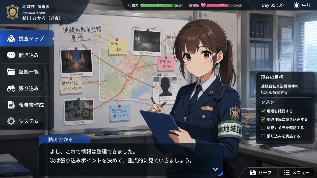 极道无赖EX 女警鮎川光 地图探索 展示图 3