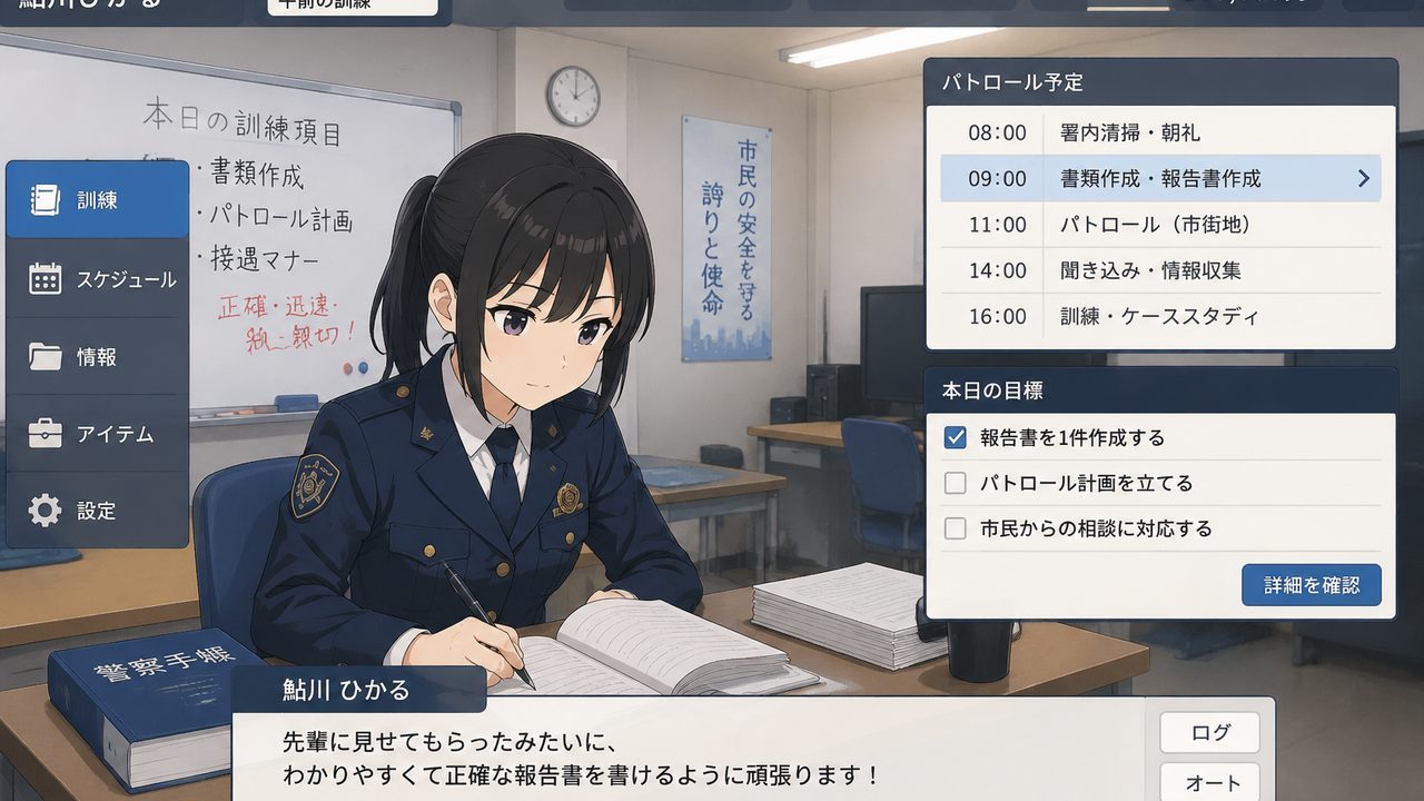 极道无赖EX 女警鮎川光 视觉小说 页面配图 8