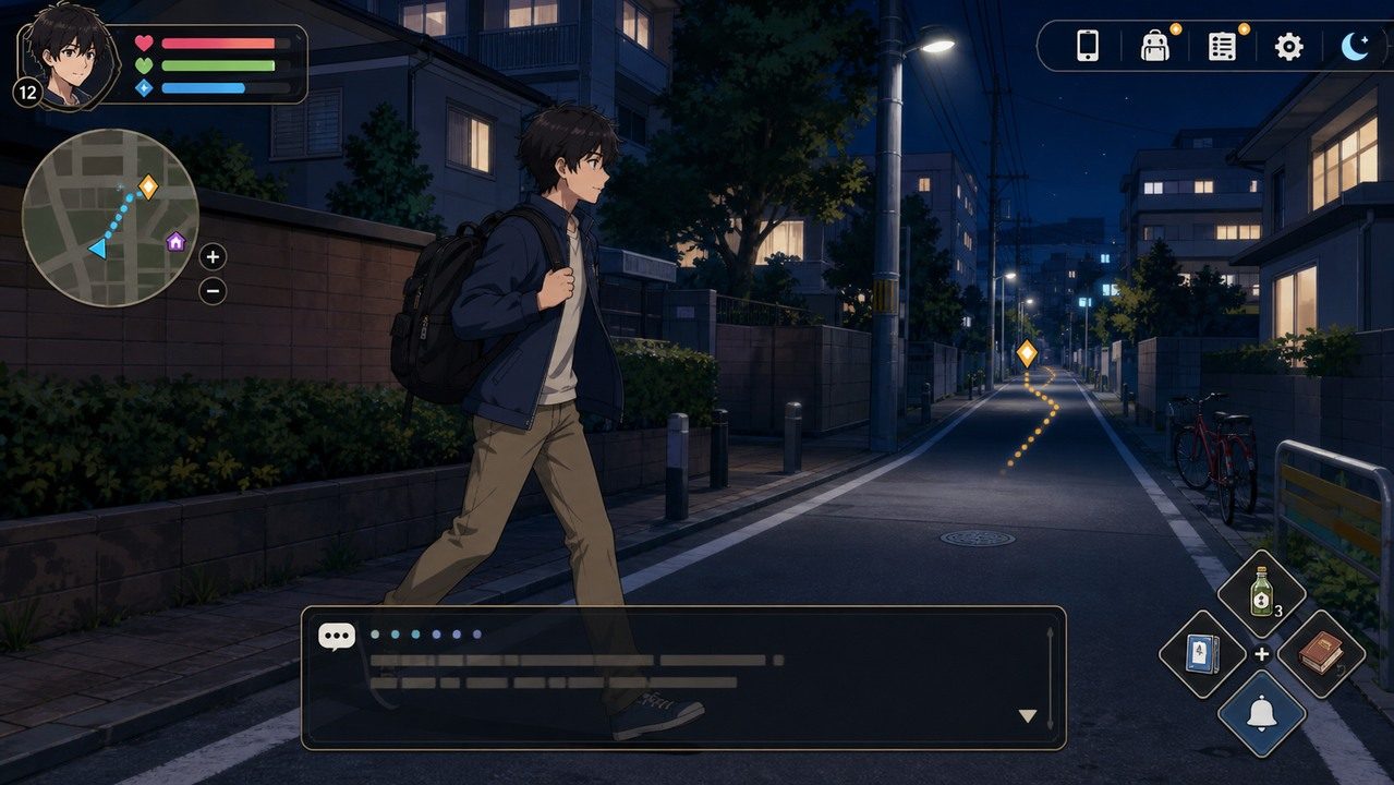 枫酱想回家 路线选择 实机截图 5