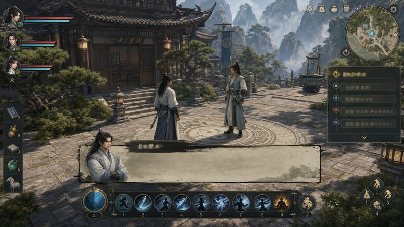 金庸群侠传5爱与死仙狐MOD六周年 支线内容 演示图 7
