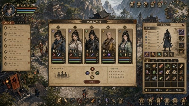 金庸群侠传5爱与死仙狐MOD六周年 玩法展示 展示图 7